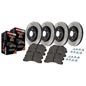 Truck Performance - 4 Wheel Disc Brake Kit w/Slotted Rotor 967.34015