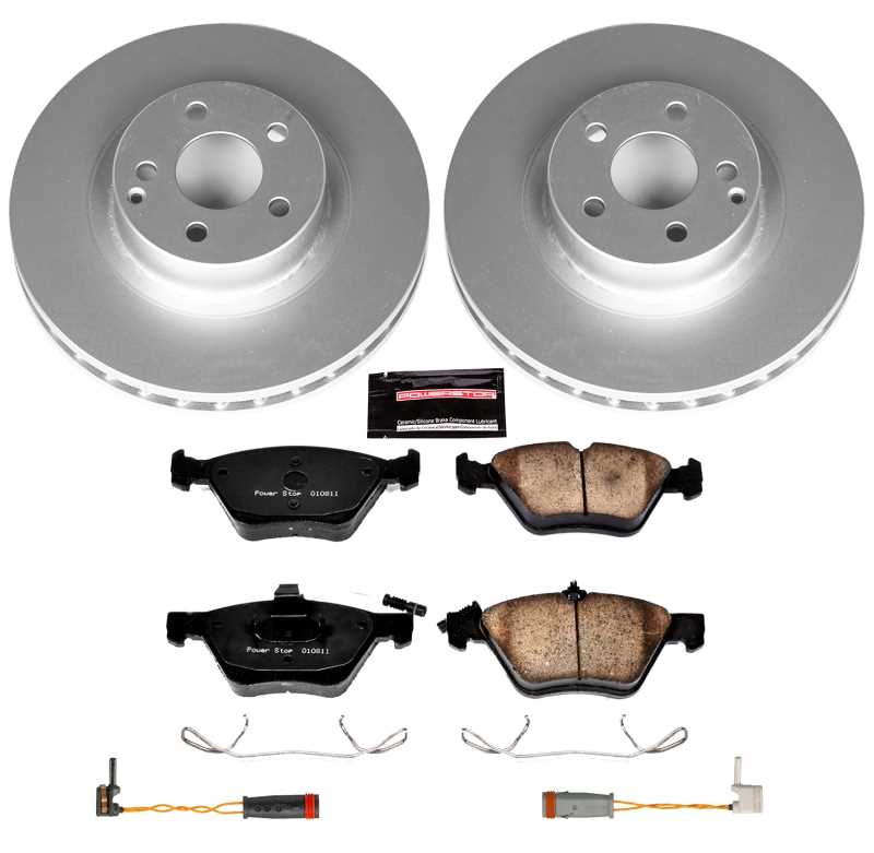Power Stop Z23 Evolution Sport Brake Kit with Genuine Geomet® Coated