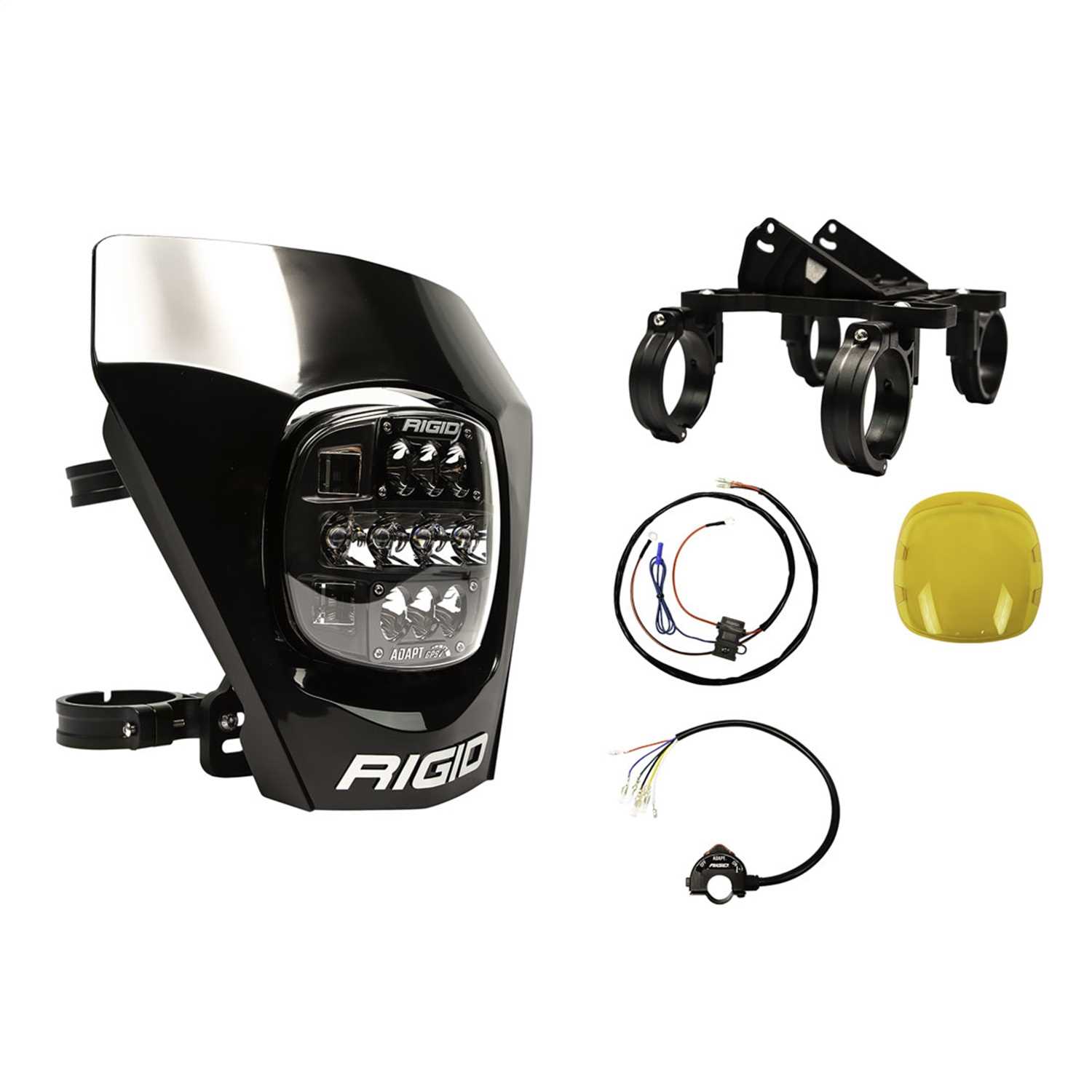 300416 RIGID Industries Adapt™ XE Extreme Enduro Complete Ready To Ride LED Moto Kit
