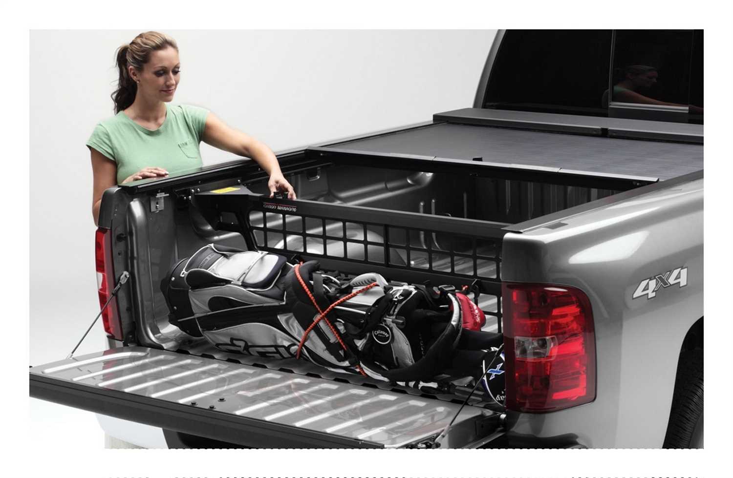 Cm507 Roll N Lock Cargo Manager Rolling Truck Bed Divider Dave S Tonneau Covers Truck Accessories Llc