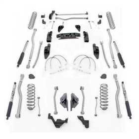 Extreme Duty 4-Link Long Arm System w/Shocks JK4443M