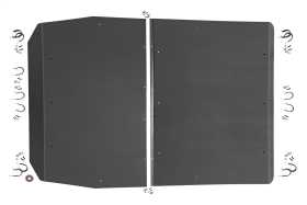 Molded UTV Roof 92077