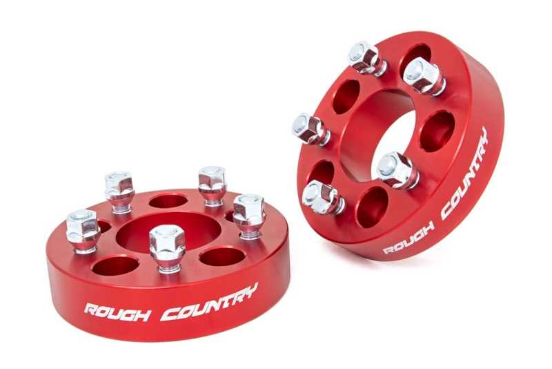 Rough Country Wheel Spacer 1090RED, Joe's Truck & Trailer