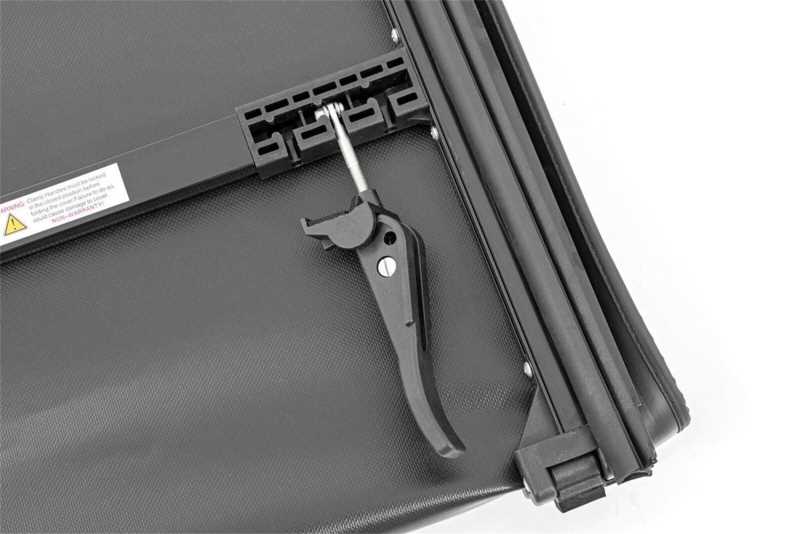 Rough Country TriFold Tonneau Cover RC44308550, Truck Accessory Center