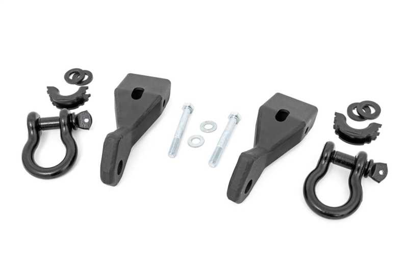 Rough Country Tow Hook To Shackle Conversion Kit RS156, Truck Accessory
