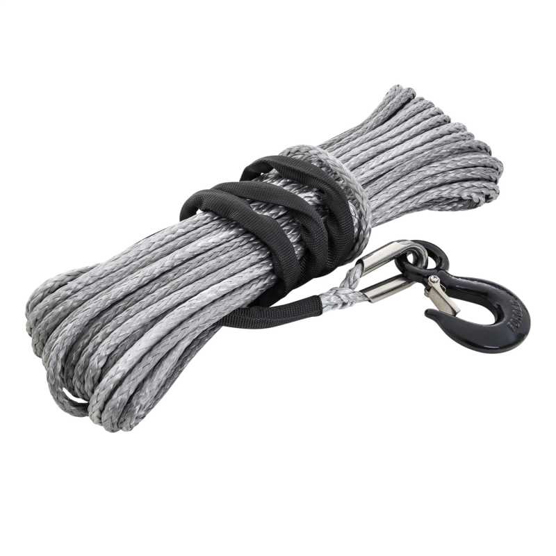 Synthetic Winch Rope with Hook 11/32 x 100