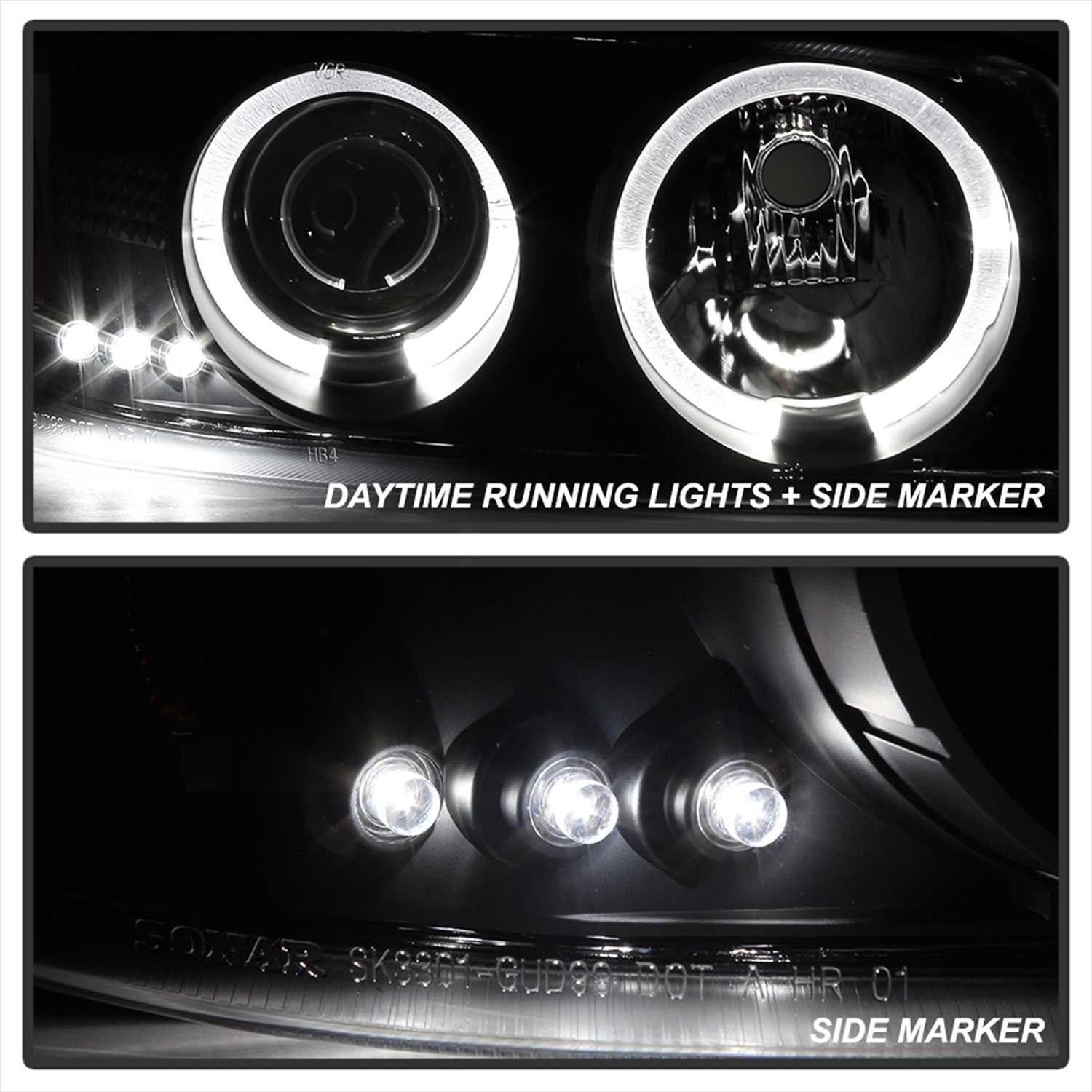 5009357 Spyder Auto Projector Headlights
