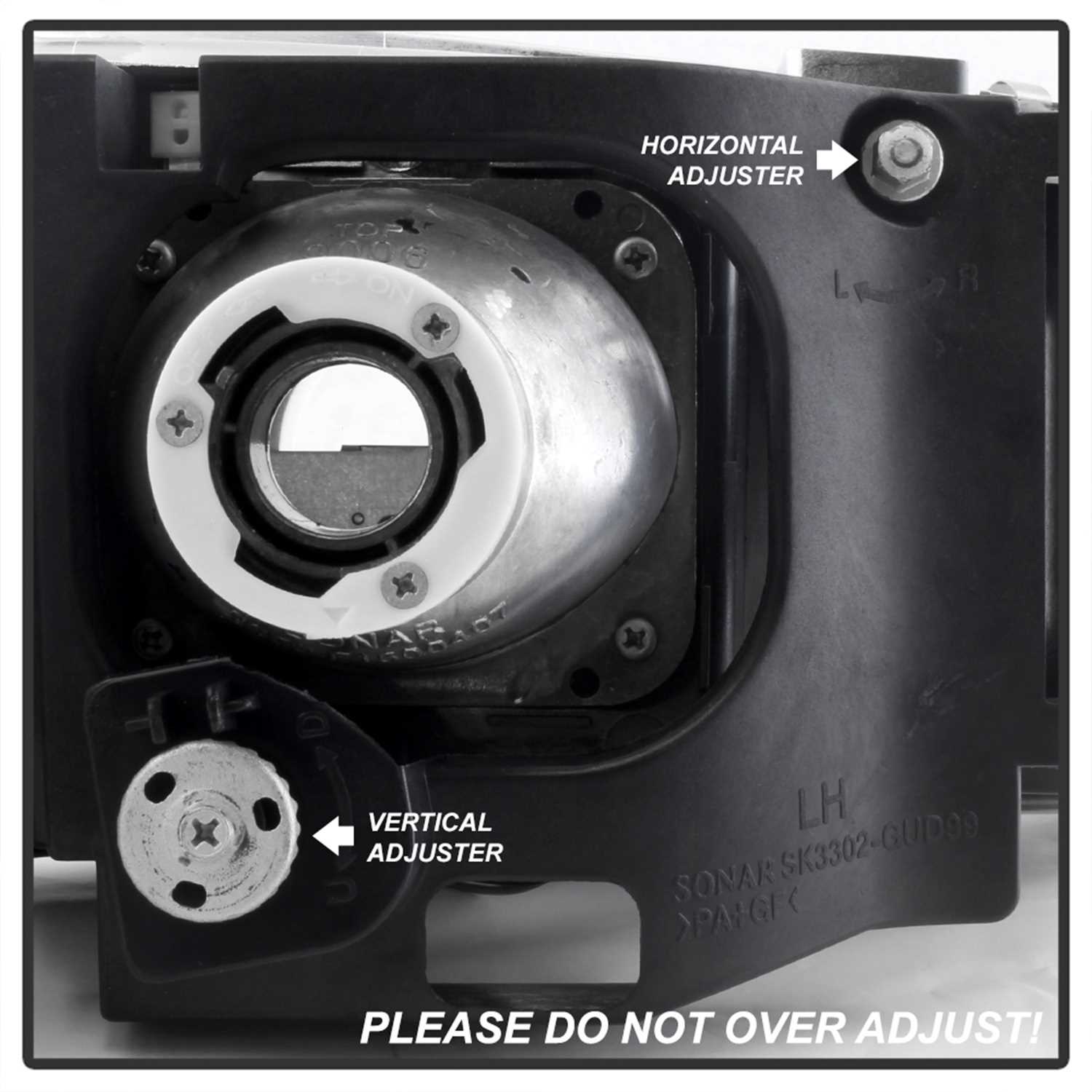 5009357 Spyder Auto Projector Headlights