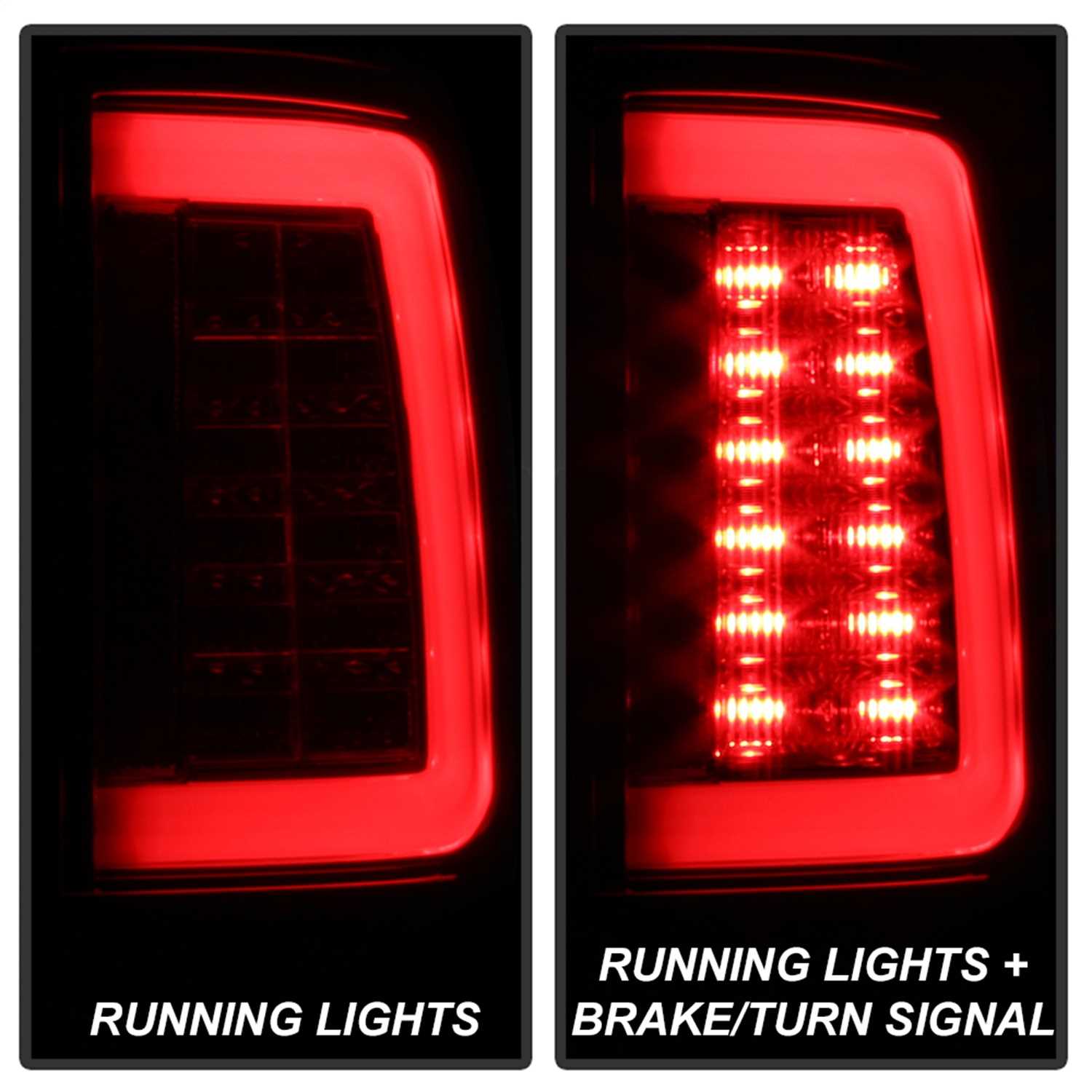 5084040 Spyder Auto Light Bar LED Tail Lights