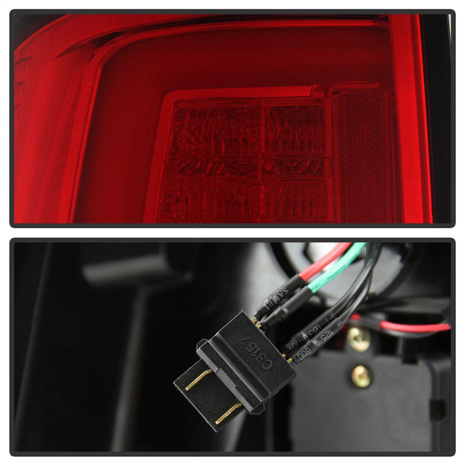 5084040 Spyder Auto Light Bar LED Tail Lights