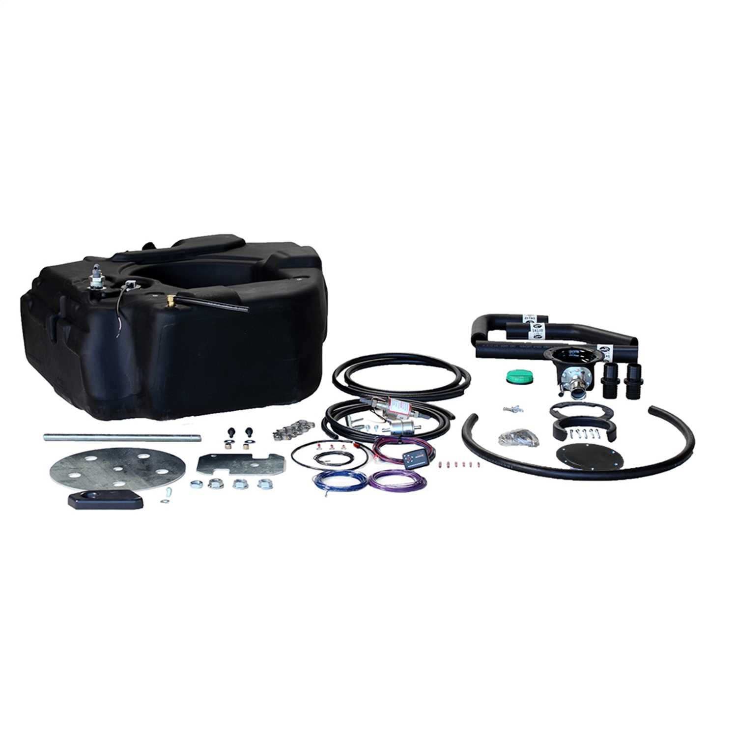 4020208 TITAN Fuel Tanks Spare Tire Auxiliary Fuel System