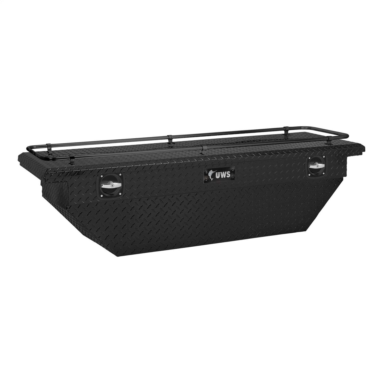 SLD69-A-LP-MB-R UWS 69 in. Secure Lock Low Profile Deep Angled Tool Box