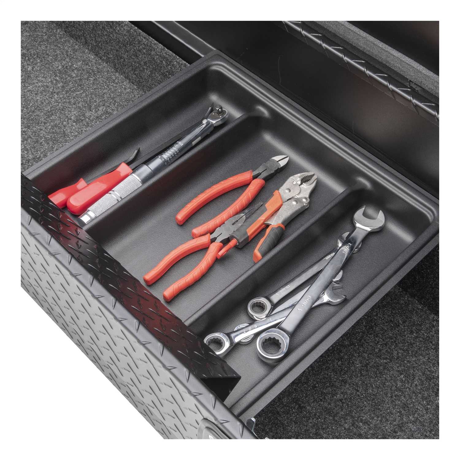 SLD69-A-LP-MB-R UWS 69 in. Secure Lock Low Profile Deep Angled Tool Box