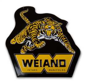 Weiand Tiger Metal Sign